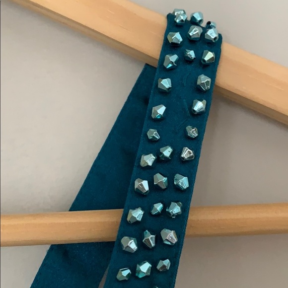 Le Chateau Teal Dress - Picture 4 of 4